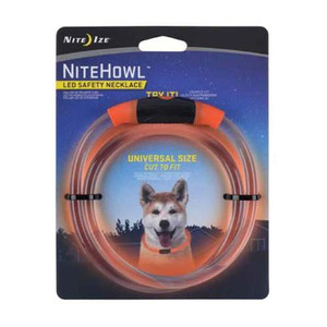 NiteHowl LED Safety Necklace Orange NiteHowl LED Safety Necklace Orange