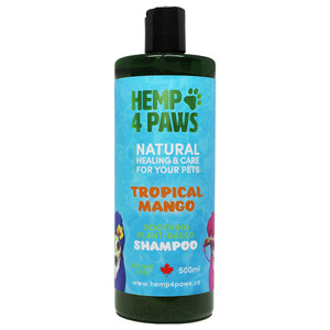 Hemp 4 Paws Shampoo Tropical Mango 500ml *DNO* Hemp 4 Paws Shampoo Tropical Mango 500ml *DNO*