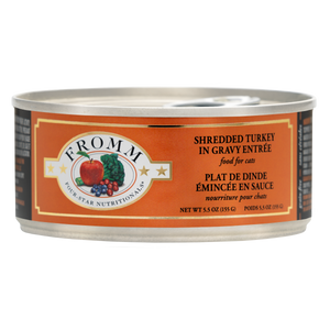 Fromm Cat Shredded Turkey Entree 5.5oz Fromm Cat Shredded Turkey Entree 5.5oz