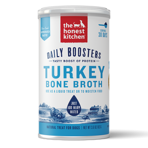 Honest Kitchen Daily Boosters Turkey Bone Broth 3.6oz Honest Kitchen Daily Boosters Turkey Bone Broth 3.6oz