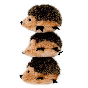 Zippy Paws Miniz Hedgehogs 3pk