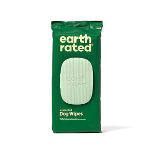 Earth Rated Original Compostable Pet Wipes 8x8" 100PK