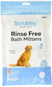 Scrubby Pet No Rinse Bath Mitt