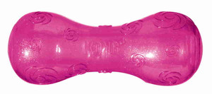 Kong Squeezz Crackle Dumbbell Kong Squeezz Crackle Dumbbell