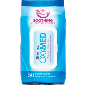 TropiClean OxyMed Soothing Relief Wipes 50 pk TropiClean OxyMed Soothing Relief Wipes 50 pk