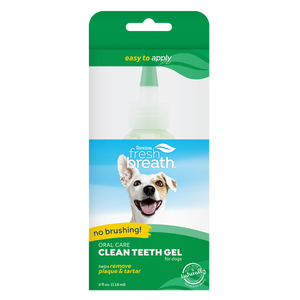 Tropiclean Clean Teeth Gel for Dogs 4oz Tropiclean Clean Teeth Gel for Dogs 4oz
