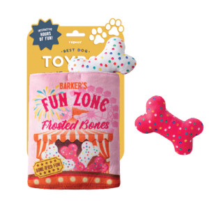 Fringe Funzone Bones Hide & Seek Plush Dog Fringe Funzone Bones Hide & Seek Plush Dog
