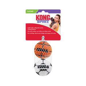 Kong Cat Sport Balls 2pk Kong Cat Sport Balls 2pk