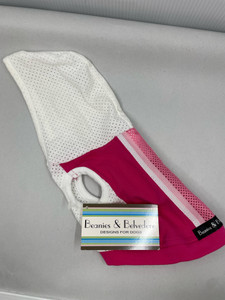 Beanies & Belvedere Pink Mesh Hoodie