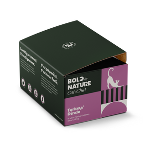 Bold By Nature Mega Cat Raw Turkey Patties 3lb Bold By Nature Mega Cat Raw Turkey Patties 3lb