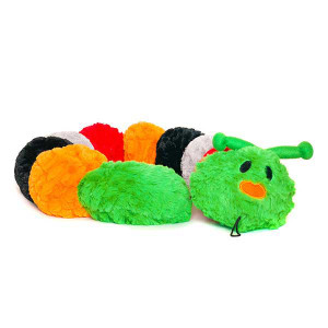Patchwork Halloween Fall Caterpillar 35"