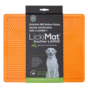 LickiMat Soother LG Orange