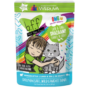 Weruva BFF OMG Shazaam Lamb & Tuna 2.8oz Pouch Weruva BFF OMG Shazaam Lamb & Tuna 2.8oz Pouch