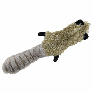 Skinneeez Flippin' Racoon Cat & Dog Toy 15"