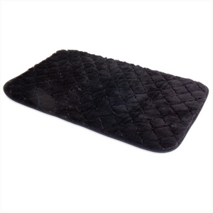 Snoozzy Quilted Mat Black Snoozzy Quilted Mat Black