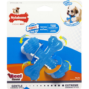 Nylabone Chew "X" Bone Beef  Puppy Nylabone Chew "X" Bone Beef  Puppy