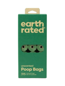 Earth Rated Poop Bags Unscented 21 Rolls