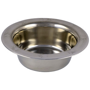 Unleashed Stainless Steel Bowl Paw Prints 16OZ Unleashed Stainless Steel Bowl Paw Prints 16OZ
