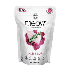 Meow Freeze Dried Lamb & Hoki 280g Meow Freeze Dried Lamb & Hoki 280g