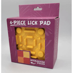 Dilly's Poochie Butter Lick Pad - Square 4pcs Dilly's Poochie Butter Lick Pad - Square 4pcs