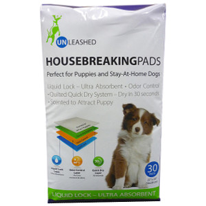 Unleashed Housebreaking Pads 30PK Unleashed Housebreaking Pads 30PK