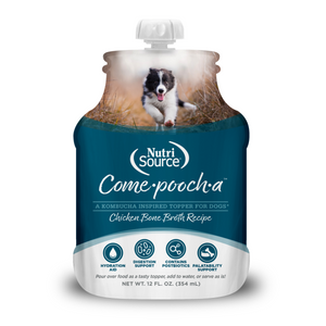 NutriSource Dog Come-Pooch-A-Chicken Bone Broth 12 oz NutriSource Dog Come-Pooch-A-Chicken Bone Broth 12 oz