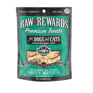 Northwest Naturals Green Lipped Mussels Treats 2oz *DNO* Northwest Naturals Green Lipped Mussels Treats 2oz *DNO*