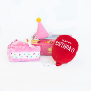 Zippy Paws Birthday Box Pink Zippy Paws Birthday Box Pink