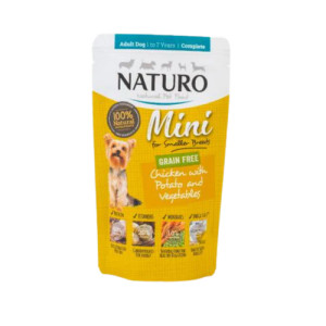 Naturo Mini GF Chicken w/ Potato & Vegetables Pouch 150g Naturo Mini GF Chicken w/ Potato & Vegetables Pouch 150g