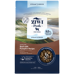 Ziwi Peak Steam-Dried Beef with Pumpkin Ziwi Peak Steam-Dried Beef with Pumpkin