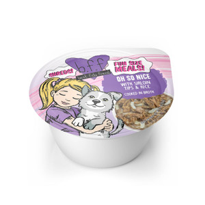 Weruva BFF Dog Fun Size Oh So Nice With Sirloin Tips & Rice 2.75oz Weruva BFF Dog Fun Size Oh So Nice With Sirloin Tips & Rice 2.75oz