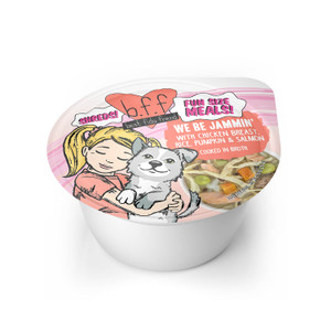 Weruva BFF Dog Fun Size We Be Jammin' With Chicken Breast, Rice, Pumpkin & Salmon 2.75oz Weruva BFF Dog Fun Size We Be Jammin' With Chicken Breast, Rice, Pumpkin & Salmon 2.75oz