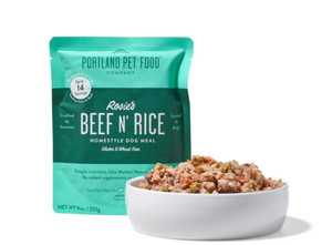 Portland Pet Rosie's Beef N' Rice Homestyle Dog Meal