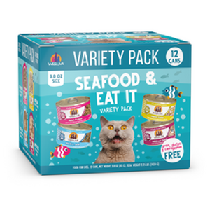 Weruva Cat Seafood and Eat It! Variety Pack 12/5.5oz Weruva Cat Seafood and Eat It! Variety Pack 12/5.5oz