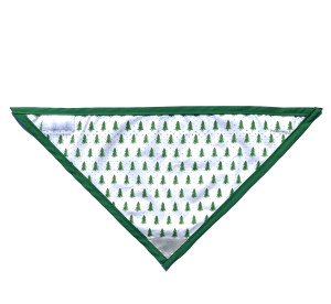 Michiyo Bandana Trees with Silver Snow