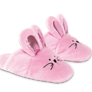 Fringe Bunny Slipper Set