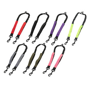 Brookbrand  Dual Bungee Leash Attachment - Black
