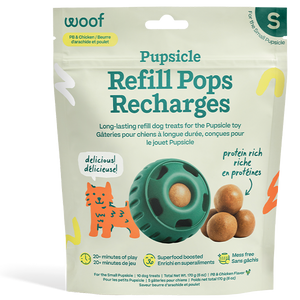 Woof Pet Dog Pupsicle Pops Chicken & Peanut Butter