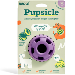 Woof Pet Pupsicle Toy Lavender