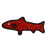 Tuffy Trout Red 12"