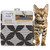 Fresh Kitty Jumbo Foam Litter Mat Grey Circles