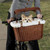 Petsafe Tagalong Wicker Bicycle Basket