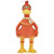 Chicken Run Ginger Latex 10" Chicken Run Ginger Latex 10"