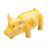 Coastal Rascals Grunting Pig Yellow 6.25"