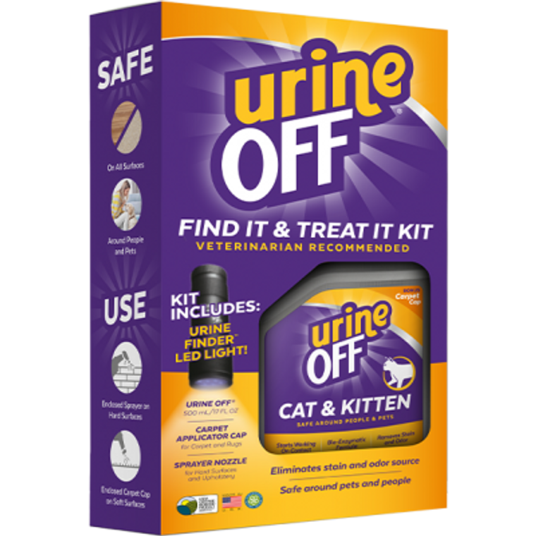 Urine Off Cat Formula Sprayer + LED Light