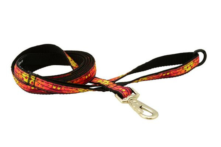 Silverfoot Leash Wild Willow Red WW1