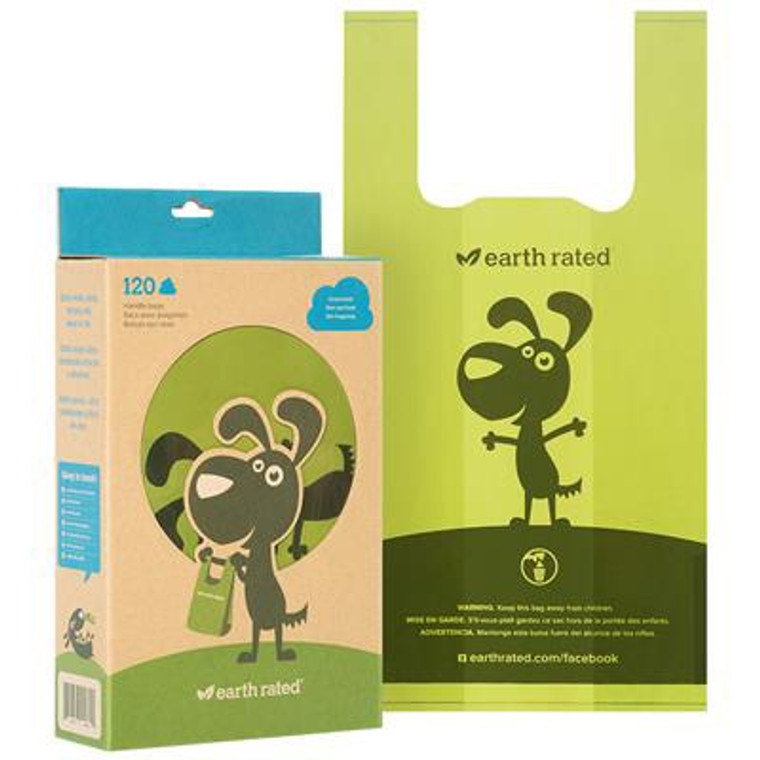 Earth Rated Handle Bags Unscented 120ct