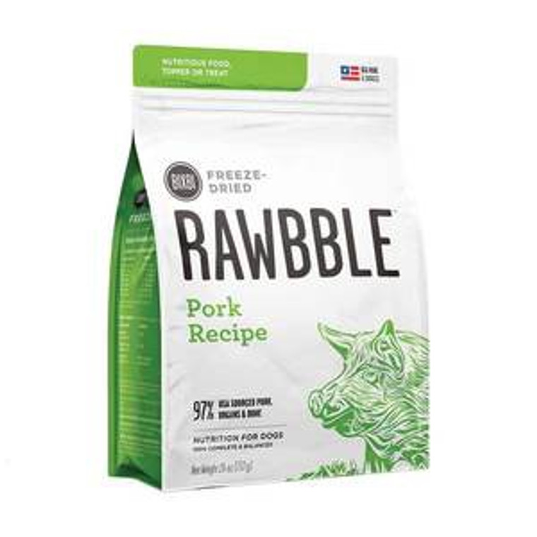 Rawbble Freeze-Dried Pork 12oz