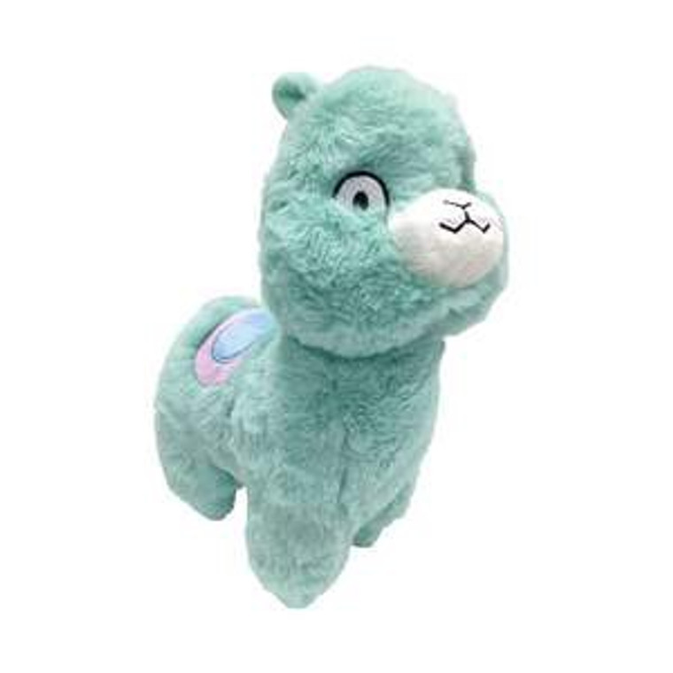 Fou Fou Pet Pastel Pals Fuzzy Plush Llama Green