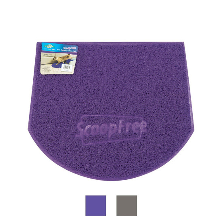 Scoop Free Anti-Tracking Litter Carpet Purple